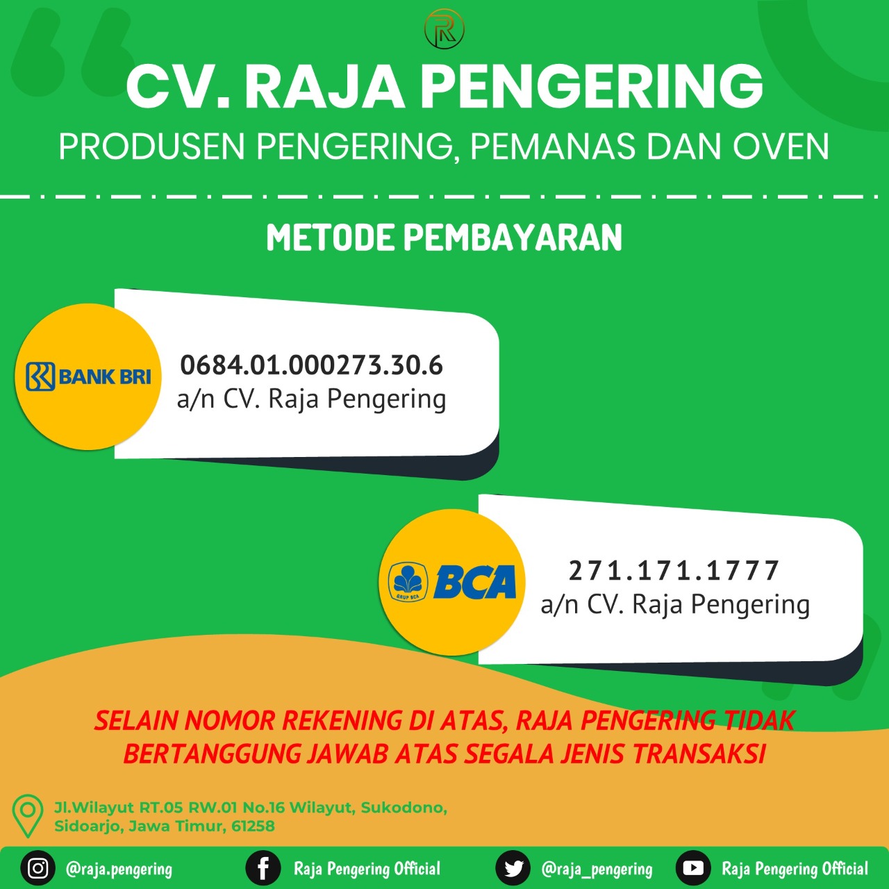 Rekening Perusahaan